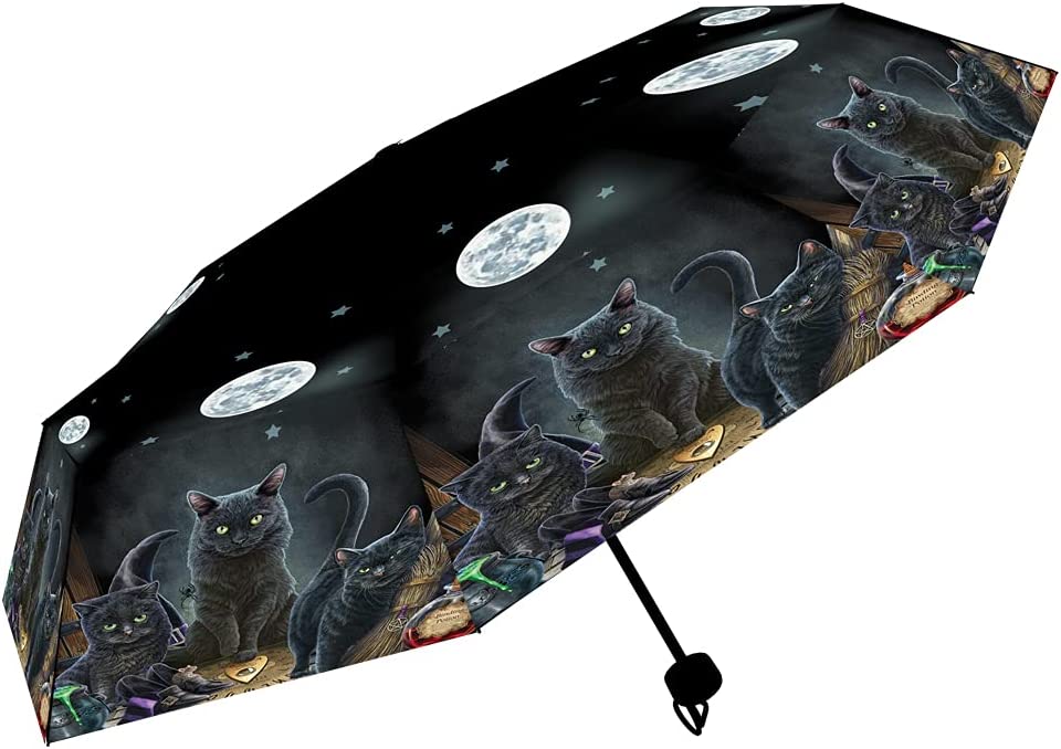 Nemesis Now Familiars Umbrella (LP), Black, 55cm