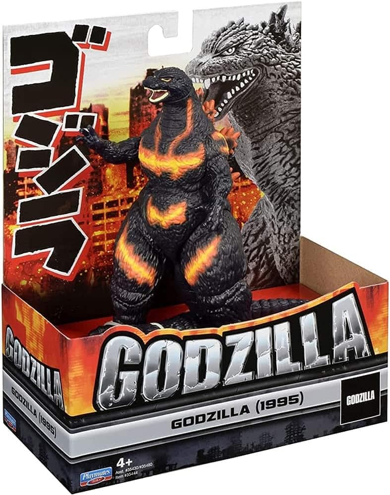MonsterVerse MNA00911 Toho Classic 6,5" Original Burning Godzilla (1995), mehrfarbig
