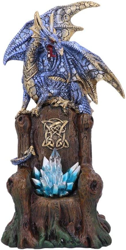 Nemesis Now Sapphire Throne Protector 26cm, Blue