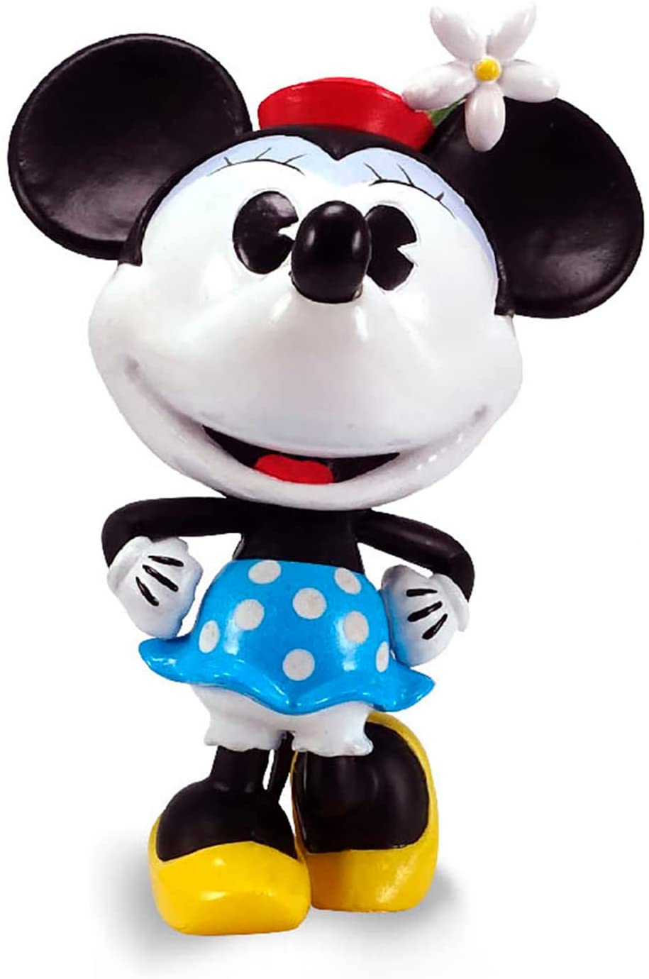 Jada Minnie Mouse Metal Minnie Figurine, 10 cm, Disney, Collection