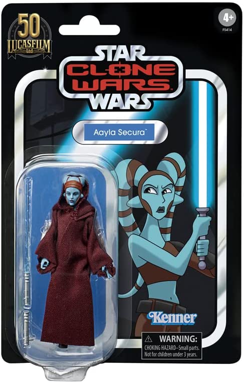 Hasbro, Star Wars Vintage Collection Aayla Secura Figur