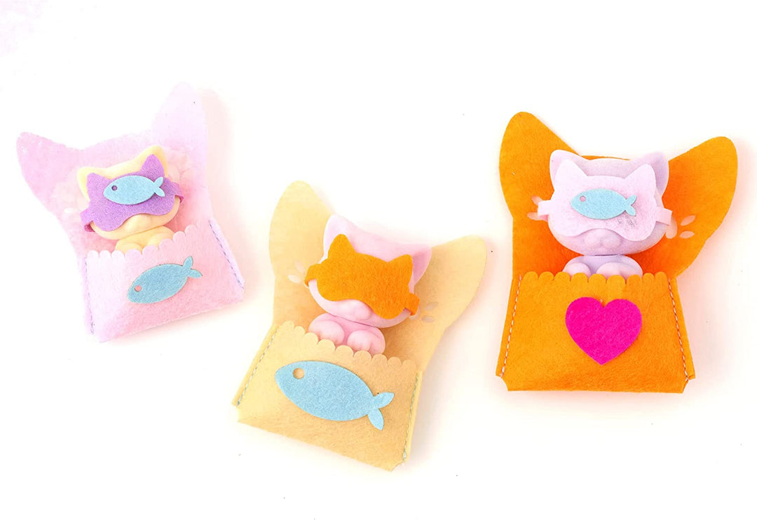 Fuzzikins FF001 Set di bambole, Gatti accoglienti