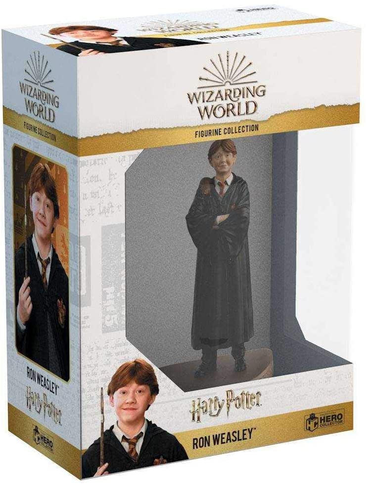 Zaubererwelt – Ron Weasley mit Scabbers Figur (Harry Potter) – Zauberer