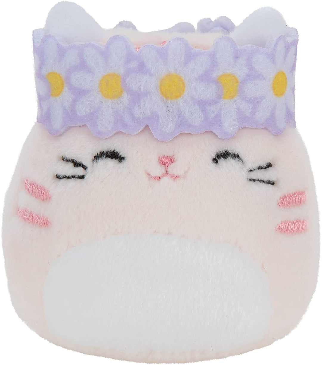 Squishville SQM0210 Deluxe Glamping Includes 2-Inch Paulita The Pink Tabby Cat,