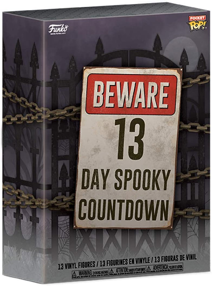 Funko 48114 Calendario de Adviento: Pocket POP: 13-Day Spooky Countdown