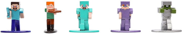 Jada 253265005 Mine Craft 20 DIE-CAST Figurenpaket Wave 6, Multi