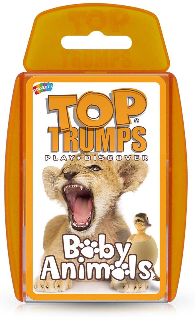 Baby Animals Top Trumps Card Game