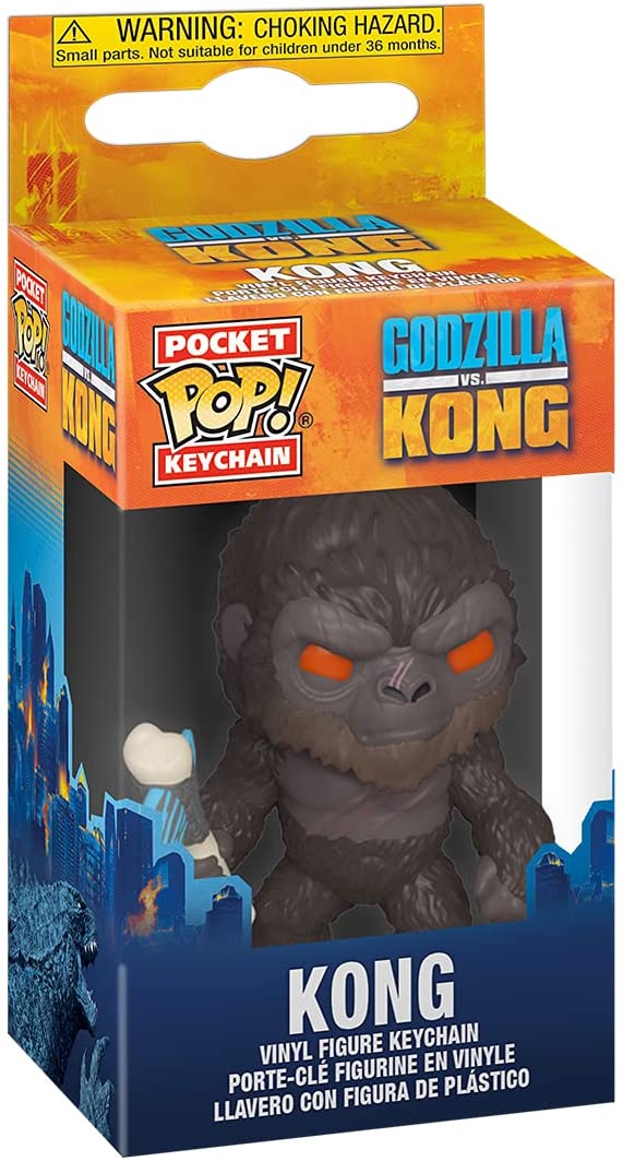 Godzilla Vs Kong Kong Funko 50958 Pocket Pop! Keychain