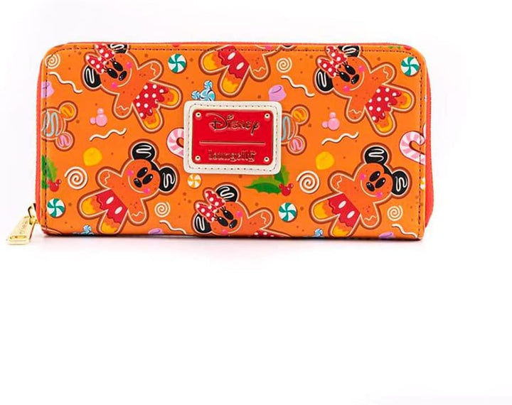 Loungefly Disney Ginger Bread Geldbörse mit umlaufendem Reißverschluss