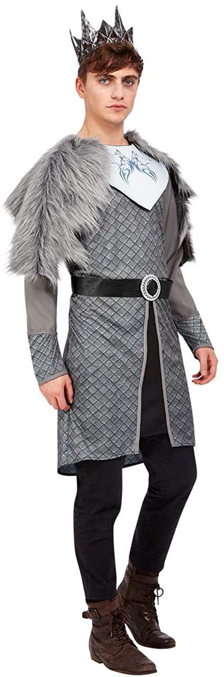 Smiffys Men's Smiffys Winter Warrior King Costume Smiffys Winter Warrior King Costume