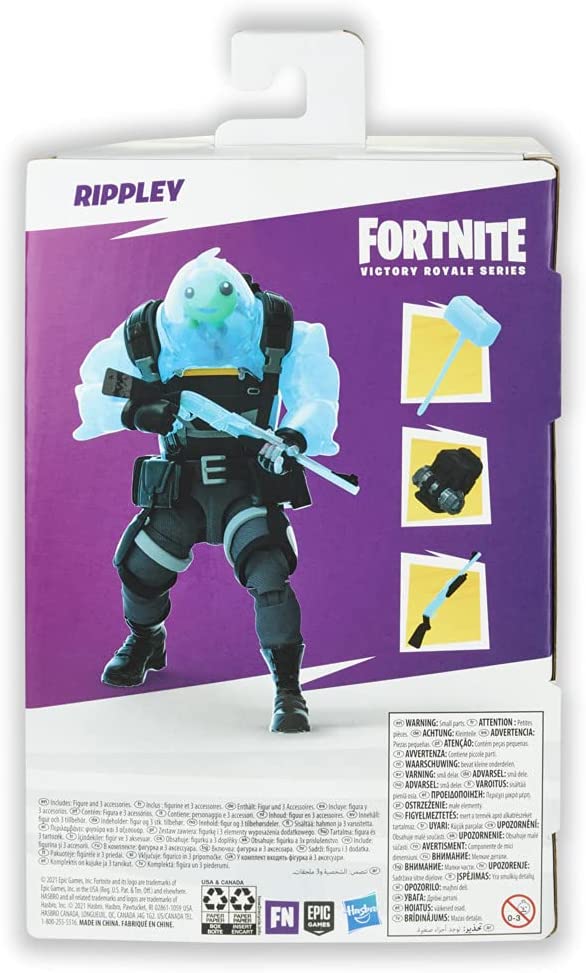 Hasbro Fortnite Victory Royale Series Rippley Sammel-Actionfigur mit Acc