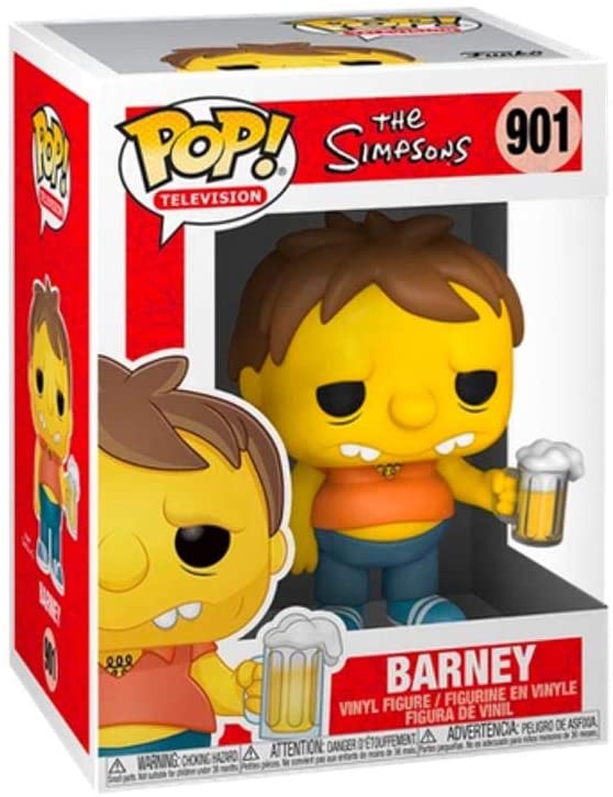 Los Simpson Barney Funko 52952 Pop! Vinilo n. ° 901