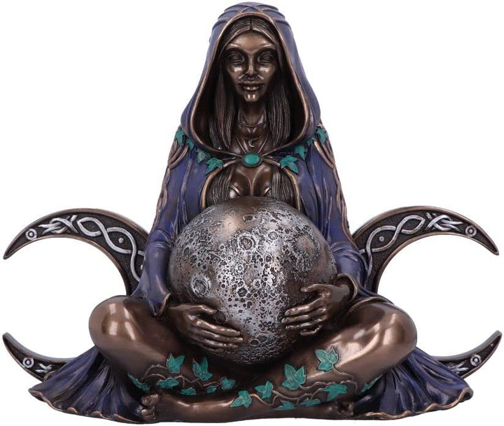 Nemesis Now Dreimond-Göttin-Figur, Bronze, 36 cm
