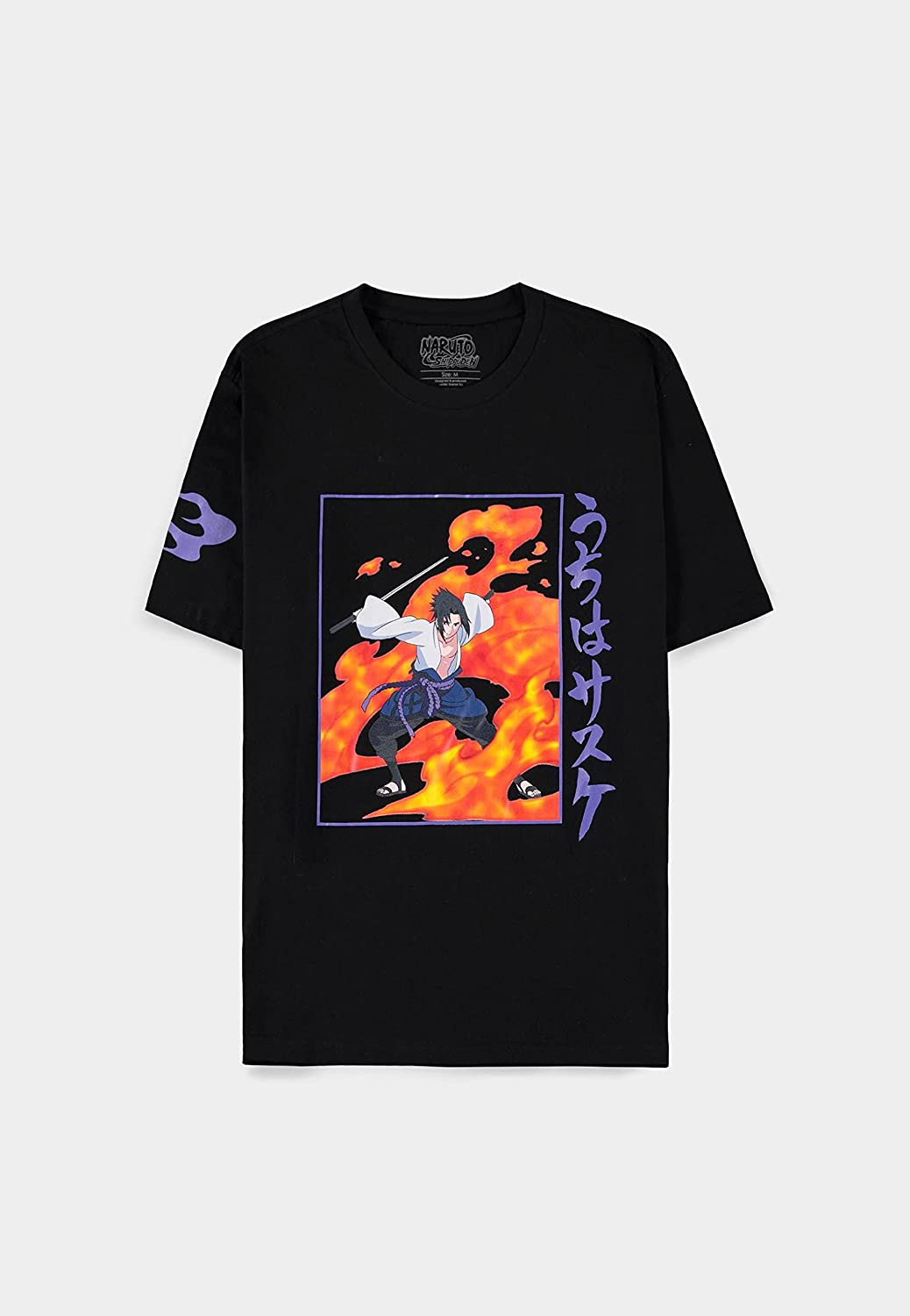 Terminal Difuzed Naruto Shippuden: Black 2 (T-Shirt Unisex Tg. XL) Merchandising