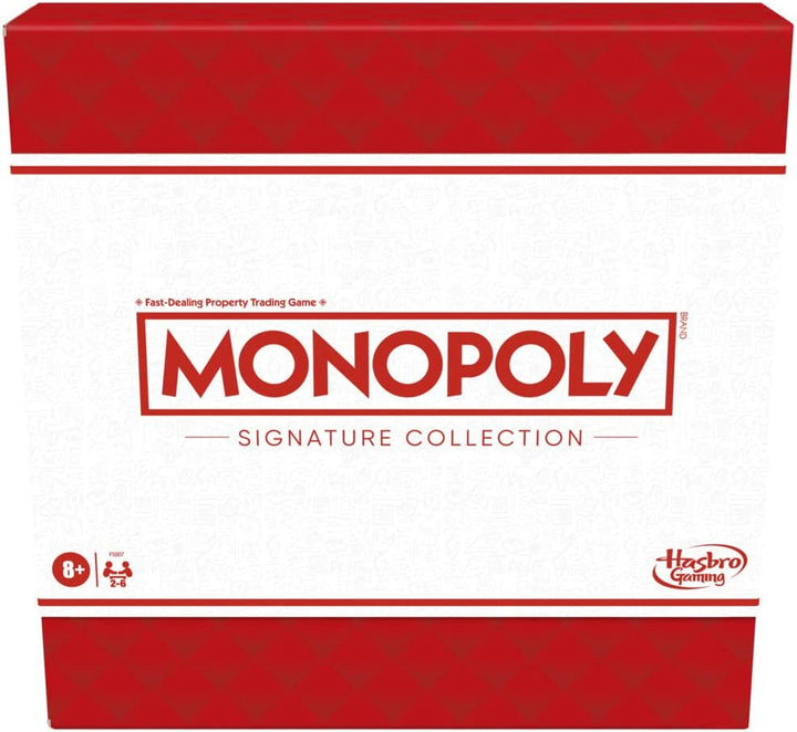Monopoly Signature Collection Familienbrettspiel für 2 bis 6 Spieler, Premium-Paket