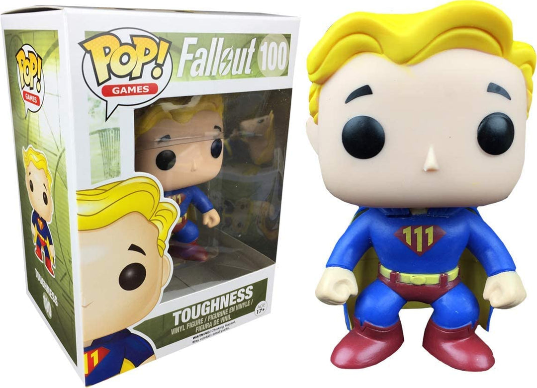 Fallout Toughness (Vault Boy) Exclusive Funko 10512 Pop! Vinile #100