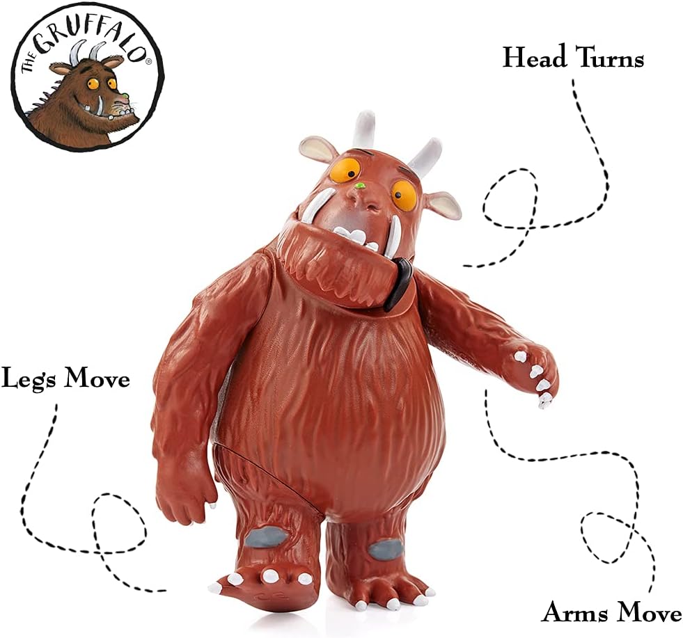 The Talking Gruffalo Action Figure - Interactive 12cm Poseable Toy with Movie Sounds 3