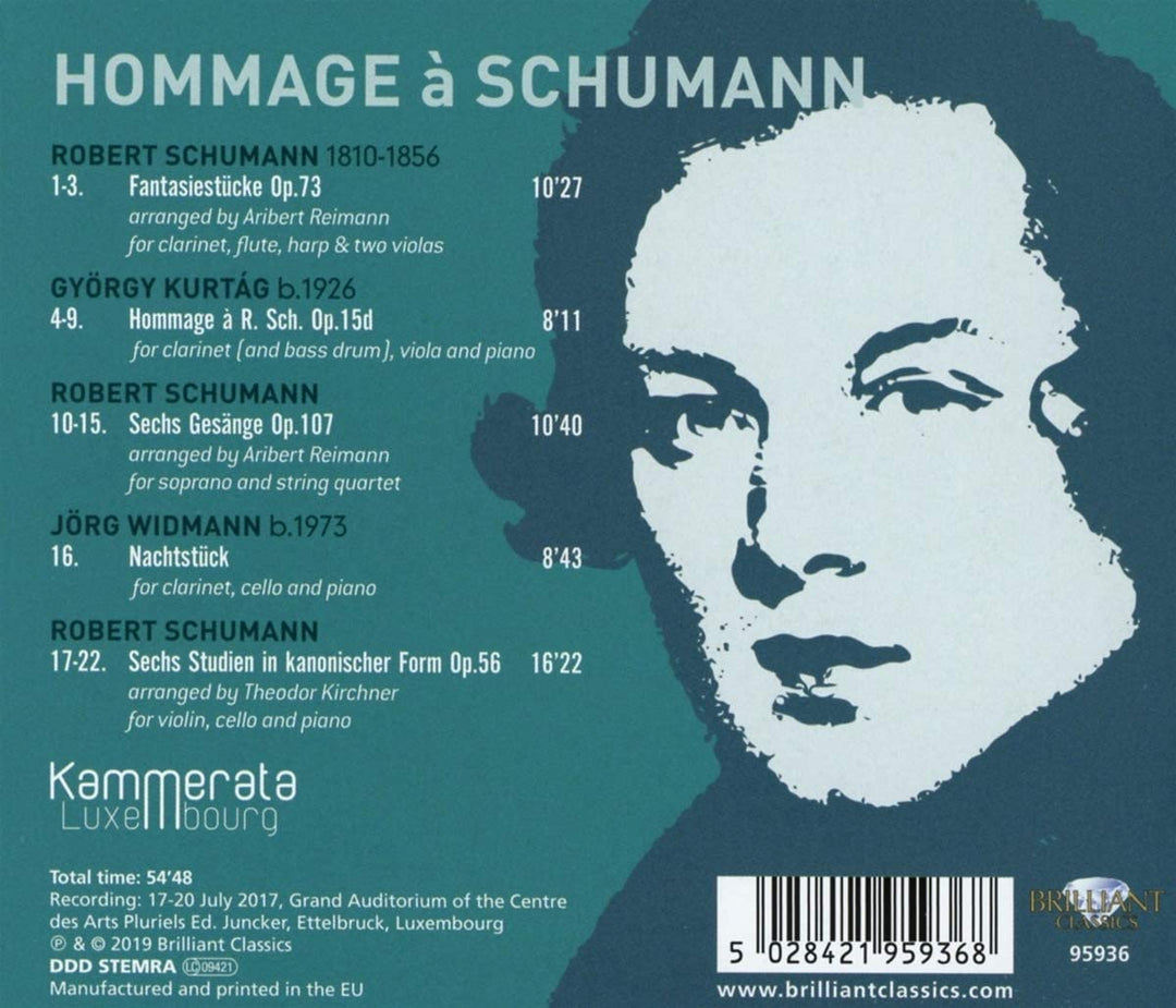 Kammerata Luxembourg - Kammerata Luxembourg: Hommage À Schumann [Audio CD]