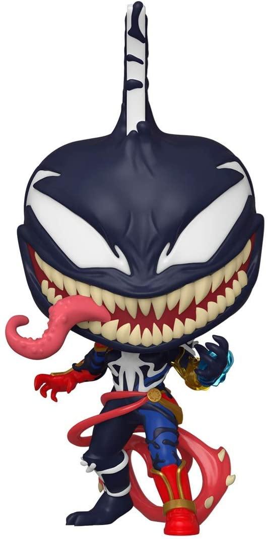 Marvel Spiderman Maximum Venom Venomized Captain Marvel Funko 46456 Pop! Vinyl #599 - Yachew