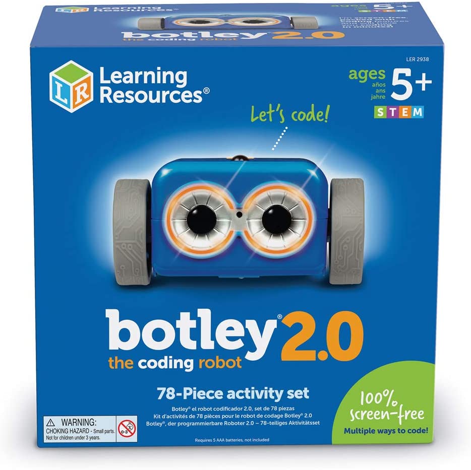 Learning Resources LER2938 Botley 2.0 The Coding Robot Activity Set