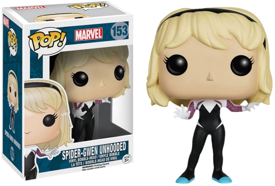 Marvel Spider-Gwen (sans capuche) Exclusif Funko 7294 Pop ! Vinyle #153