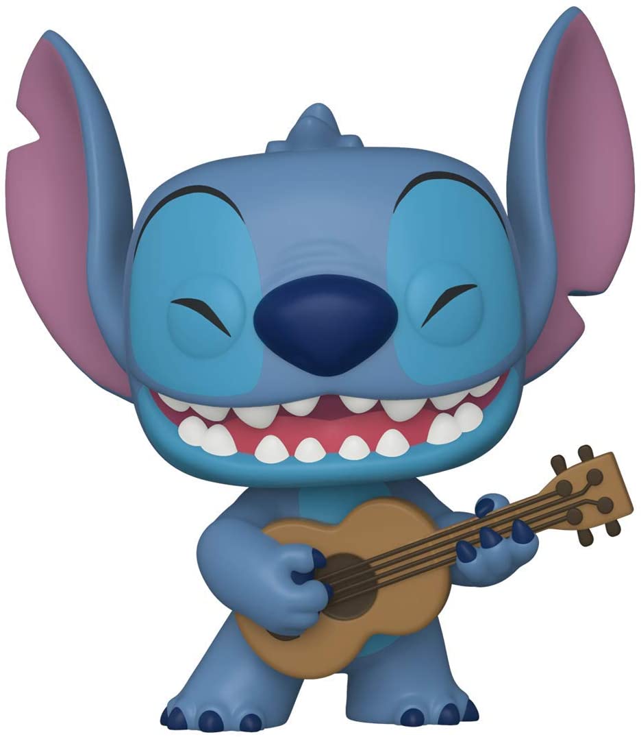 Disney Lilo e Stitch Stitch con Ukelele Funko 55615 Pop! Vinile #1044