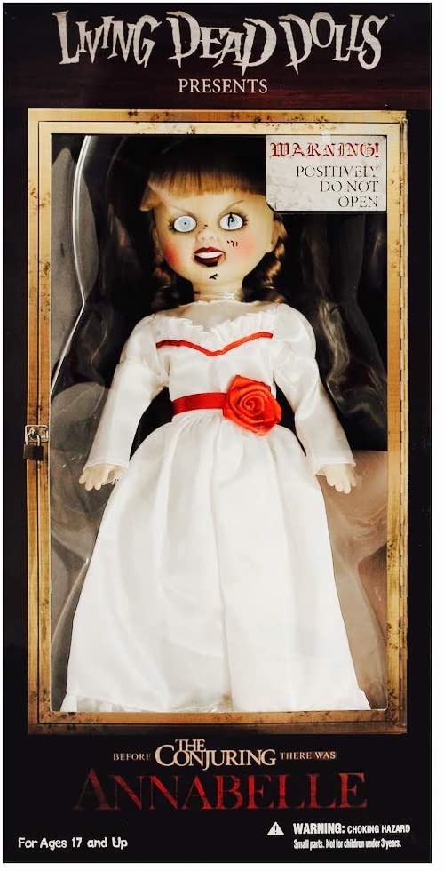 Living Dead Dolls 94460 Annabelle-Puppe, Weiß/Schwarz/Rot