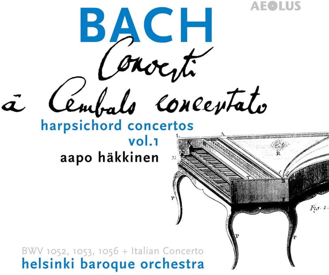 Johann Sebastian Bach: Concerti a Cembalo concertato, Vol. 1 - [Audio CD]