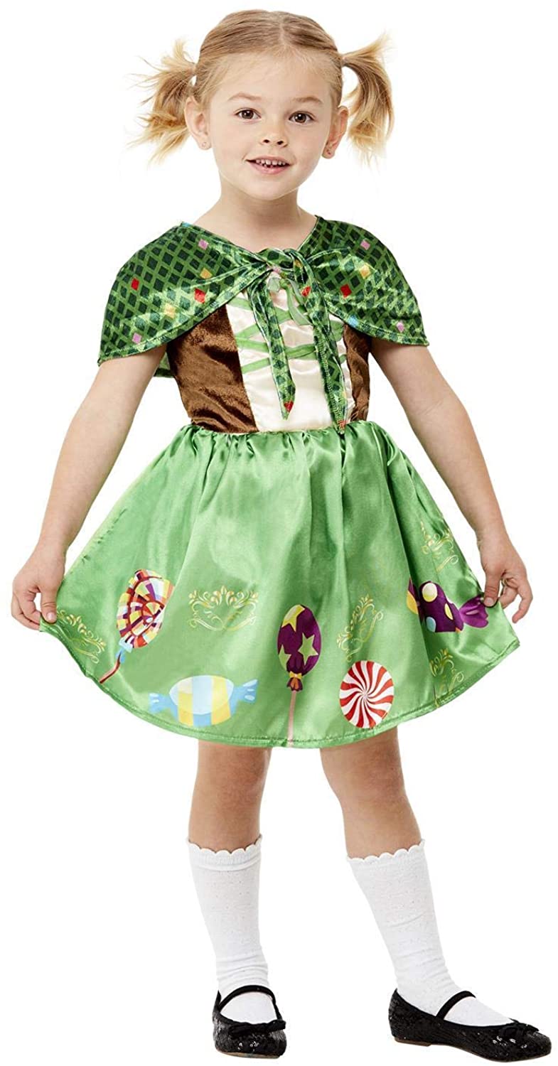 Smiffys Gretel-Kostüm für Mädchen, Smiffys Gretel-Kostüm für Kleinkinder, Alter 1–2