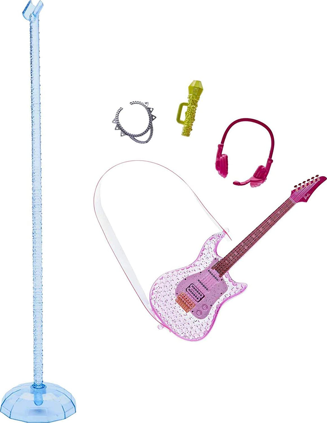 Barbie: Big City, Big Dreams Zingende Barbie &quot;Malibu&quot; Roberts-pop (11,5 inch blond) met muziek, oplichtende functie, microfoon en accessoires