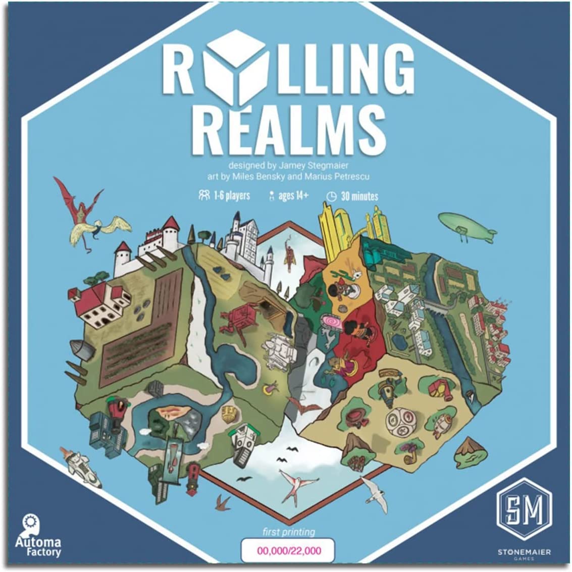 Stonemaier Games Rolling Realms Brettspiel (STM450) 5