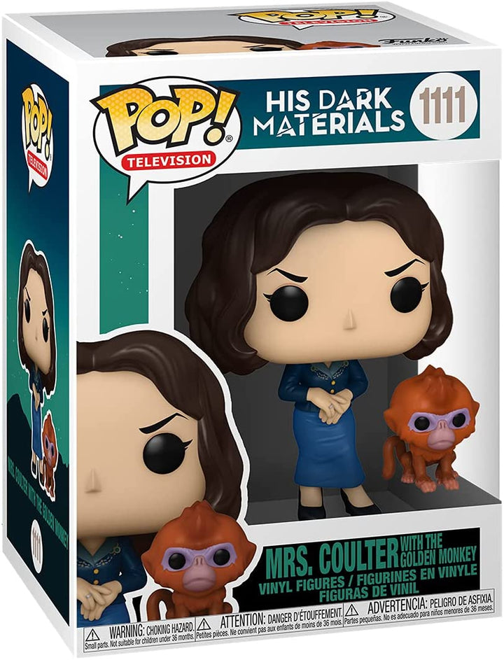 His Dark Materials Mrs. Coulter With The Golden Monkey Funko 55225 Pop! Vinyl #1111