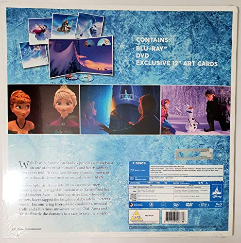 Frozen Big Sleeve Edition Blu-ray and DVD