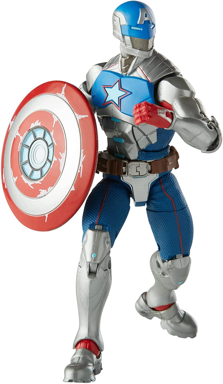 Hasbro Marvel Legends Series 15 cm große Civil Warrior Actionfigur zum Sammeln, Spielzeug für Kinder ab 4 Jahren, mit Schildzubehör F0250