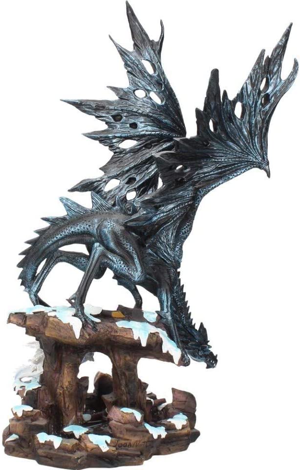 Nemesis Now Dragons Wisdom Figur 35cm Schwarz
