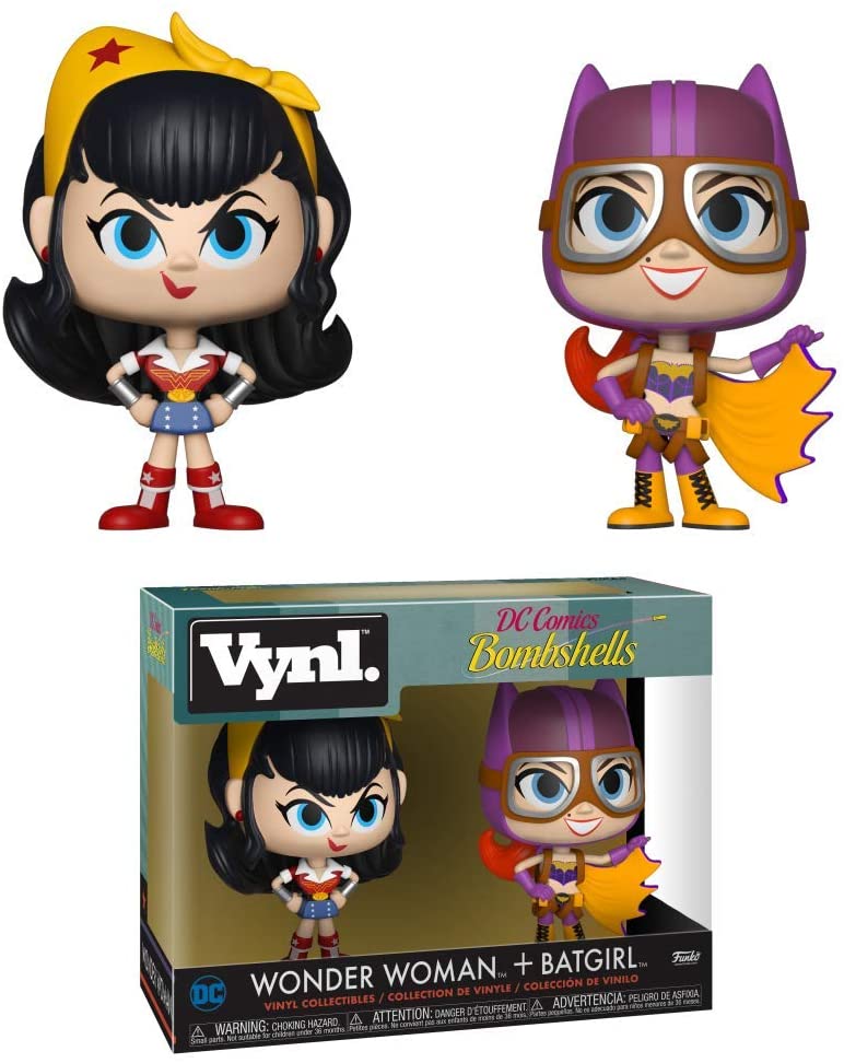 DC Bombshells Wonder Woman and Batgirl Funko 32111 Pop! Vinyl