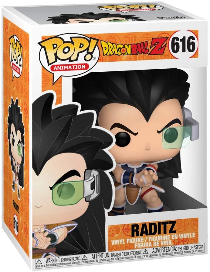 Dragon Ball Z Raditz Funko 39699 Pop ! Vinyle #616