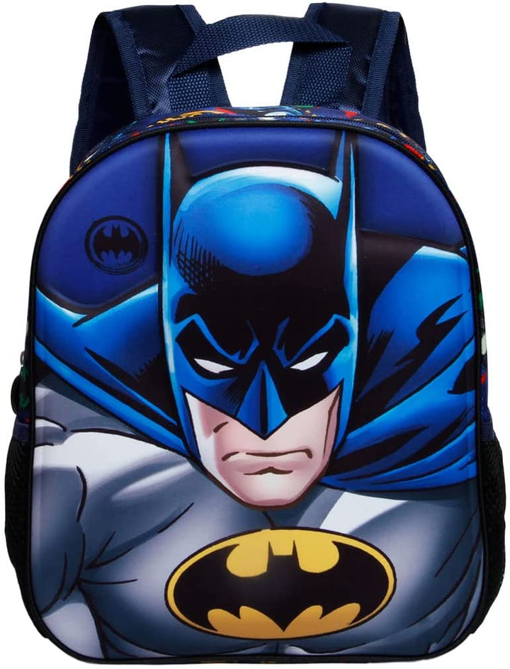 Batman Rage-Small 3D Backpack, Blue