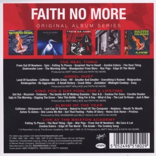Faith No More  - Original Album Series [Audio CD]