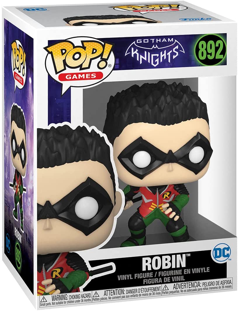 Pop! Games: Gotham Knights - Robin Funko 57420 Pop! Vinyl #892