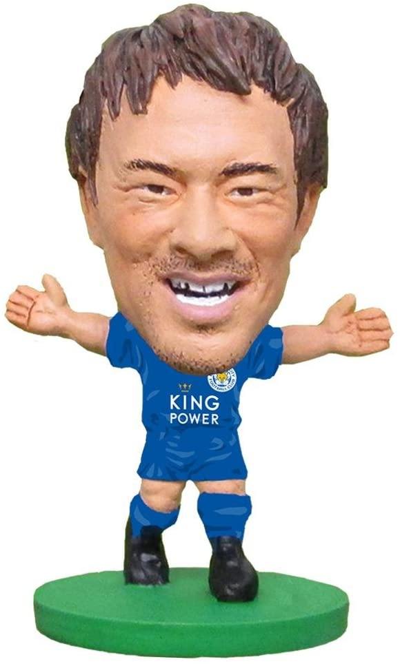 SoccerStarz SOC1081 Leicester Shinji Okazaki Classic Home Kit Figure - Yachew