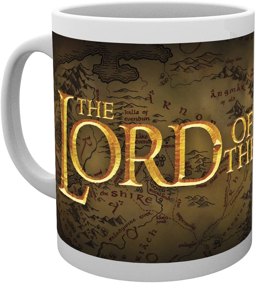 GB eye Lord of The Rings-logo-mok, hout, veelkleurig