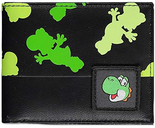 Nintendo - Super Mario Yoshi AOP Bifold Wallet