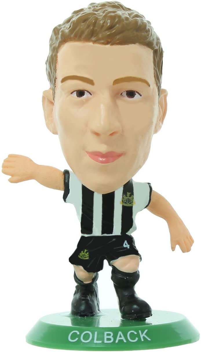 SoccerStarz SOC713 Newcastle Jack Colback Kit Domicile Classique