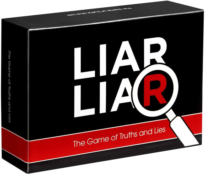 LIAR LIAR – Das Spiel der Wahrheiten und Lügen – Familienfreundliches Kartenspiel für alle Altersgruppen
