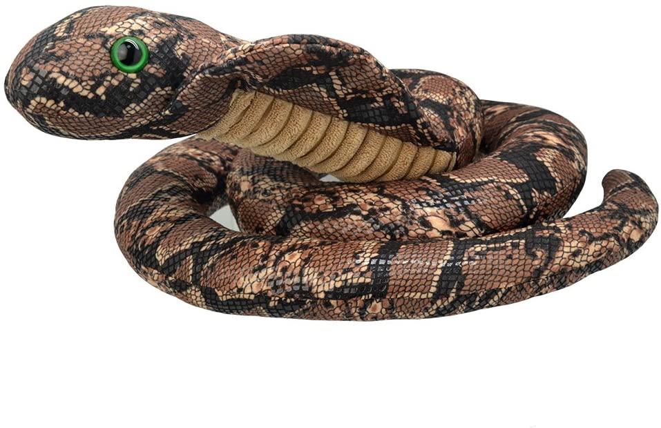 Wild Planet K8385 Naja Snake 120Cm All About Nature, Multicolore, 120 cm