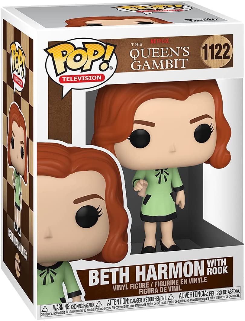 Netflix The Queens Gambit Beth Harmon Funko 57689 Pop! # de vinyle