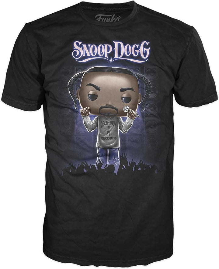 Funko Boxed Tee: Snoop Doggy Dogg - Extra Large - (XL) - T-Shirt - Clothes - Gift Idea - Short Sleeve Top for Adults Unisex Men and Women