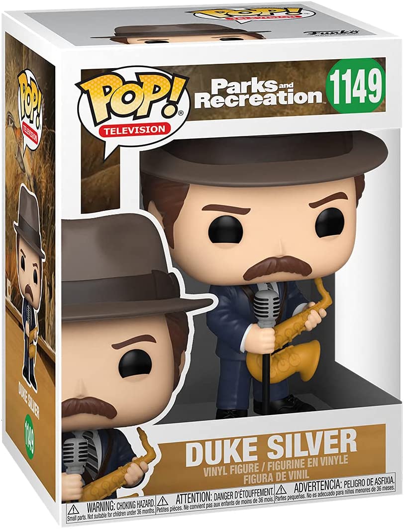 Parques y recreación Duke Silver Funko 56167 Pop! Vinilo n. ° 1149