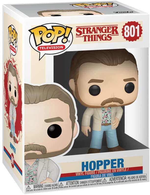 Stranger Things Hopper Funko 38484 Pop! VInyl #801